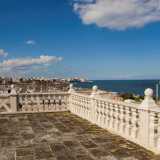 Il terrazzo da cui si pu� ammirare il porticciolo di Giovinazzo